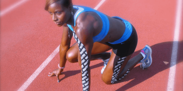 Girl with Rock Tape
